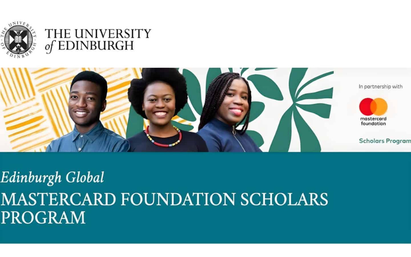 University of Edinburgh Mastercard Foundation Scholars Program 2023/ ...