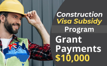 Construction Visa Subsidy Program in Australia